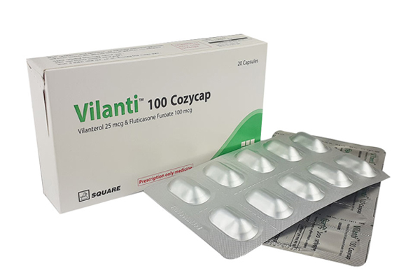 Picture of Capsule Vilanti 25 mcg+100 mcg